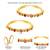 Gold plated green rani pink cubic zirconia studded adjustable toe ring stylish fancy daily regular
