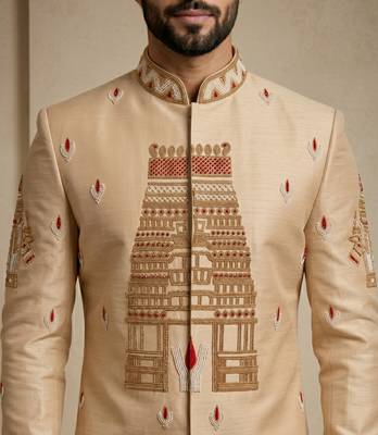 Designer indo western dreses for men 3