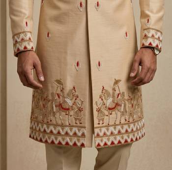 Designer indo western dreses for men 4