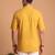 Multicolor printed cotton blend half sleeves short kurta for men