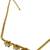 Gold plated pearl floral facelet for women | bridal traditional face jewelry