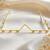 Gold plated pearl floral facelet for women | bridal traditional face jewelry