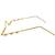 Gold plated pearl floral facelet for women | bridal traditional face jewelry