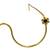 Gold plated pearl floral facelet for women | bridal traditional face jewelry