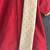 Maroon cotton silk mundu shirt set