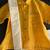Mustard yellow cotton silk mundu shirt set