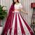 White Roman SilkBlend Navratri Lehenga Choli with Georgette Dupatta