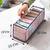   undergarments cloth organizers drawer mesh foldable for storing  brown