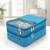  travel shoe bags multipurpose portable travelling shoe holder storage bag footwear organiser pouch (sky)