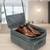  travel shoe bags multipurpose portable travelling shoe holder storage bag footwear organiser pouch (grey)