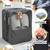  travel shoe bags multipurpose portable travelling shoe holder storage bag footwear organiser pouch (grey)
