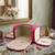  nylon pink hanging travel toiletry bag makeup storage vanity cosmetic hygiene bag organizer jewellery pouch