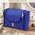  nylon blue hanging travel toiletry bag makeup storage vanity cosmetic hygiene bag organizer jewellery pouch