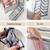  mesh grid storage organizer for clothes for socks, bra, tie, and scarfs, underwear & panties set of 3 grey
