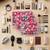  net fabric makeup jewellery organizer cosmetic necklace pouch vanity traveling kit for women (set of 3 pink)
