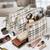  multipurpose makeup kit bag pouches jewelry travel pouch toiletry shaving cosmetic organizer bag set of 3
