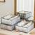  storage organizer for bra clothes mesh almirah wardrobe storage   grey