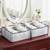  storage organizer for bra clothes mesh almirah wardrobe storage   grey