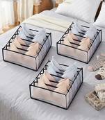  storage organizer for bra clothes mesh almirah wardrobe storage 