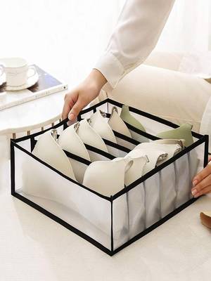  storage organizer for bra clothes mesh almirah wardrobe storage  1