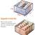  storage organizer for bra clothes mesh almirah wardrobe storage 