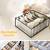  storage organizer for bra clothes mesh almirah wardrobe storage 