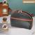 Leather Cosmetic & Toiletry Travel Organizer Pouch Set of 2