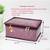   satin jewellery organizer necklace pouch ring earrings tops studs with 5 pouch for women (purple)