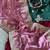 Baby Pink Golden Embroidery And Dori With Sequins All Over The Border And Motif Fandy Silk Saree