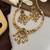 Indian bollywood gold plated kundan choker bridal necklace earrings jewelry set