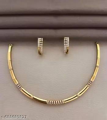 Indian bollywood gold plated kundan choker bridal necklace earrings jewelry set 2