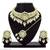 Indian bollywood gold plated kundan choker bridal necklace earrings jewelry set