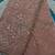 Cream designer net beads embroidery saree with unstitched blouse