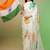 Independence day special model silk blend digital print saree with blouse