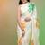 Independence day special model silk blend digital print saree with blouse