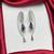 sculptural amethyst teardrop statement earrings â€“ avant-garde bridal brass jewellery