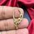 Gold Plated CZ Stone Bridal Nath Hoop – Floral Indian Wedding Jewelry