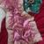 Onion Pink Color Golden Embroidery And Dori Work With Sequins Work All Over The Border Fandy Silk Saree