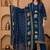 Cotton cambric printed straight kurti-pant-dupatta set