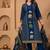 Cotton cambric printed straight kurti-pant-dupatta set