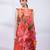 Rust orange embroidered chinon co ord set
