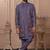 Lavender open indowestern for men 