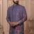 Lavender open indowestern for men 