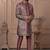 Pastel rust color open indowestern for men 