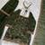 Olive silk blend zari sharara set