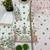 White faux georgette embroidered sharara set