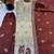 Beige silk blend embroidered palazzo set