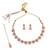 elegant rajwadi gold plated choker jewellery set for women