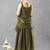 Green designer chartin embroidered salwar suit with dupatta