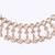 delightful oval shape uncut kundan stone 18 kt gold plated brass choker jewellery set for women